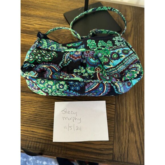 Vera Bradley Handbags - Vera Bradley Amy crossbody; retired Blue Rhapsody